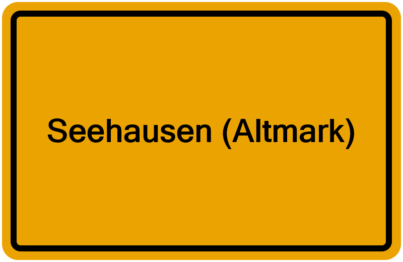 Handelsregisterauszug Seehausen (Altmark)